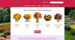 Desktop Screenshot of hewittflorist.com